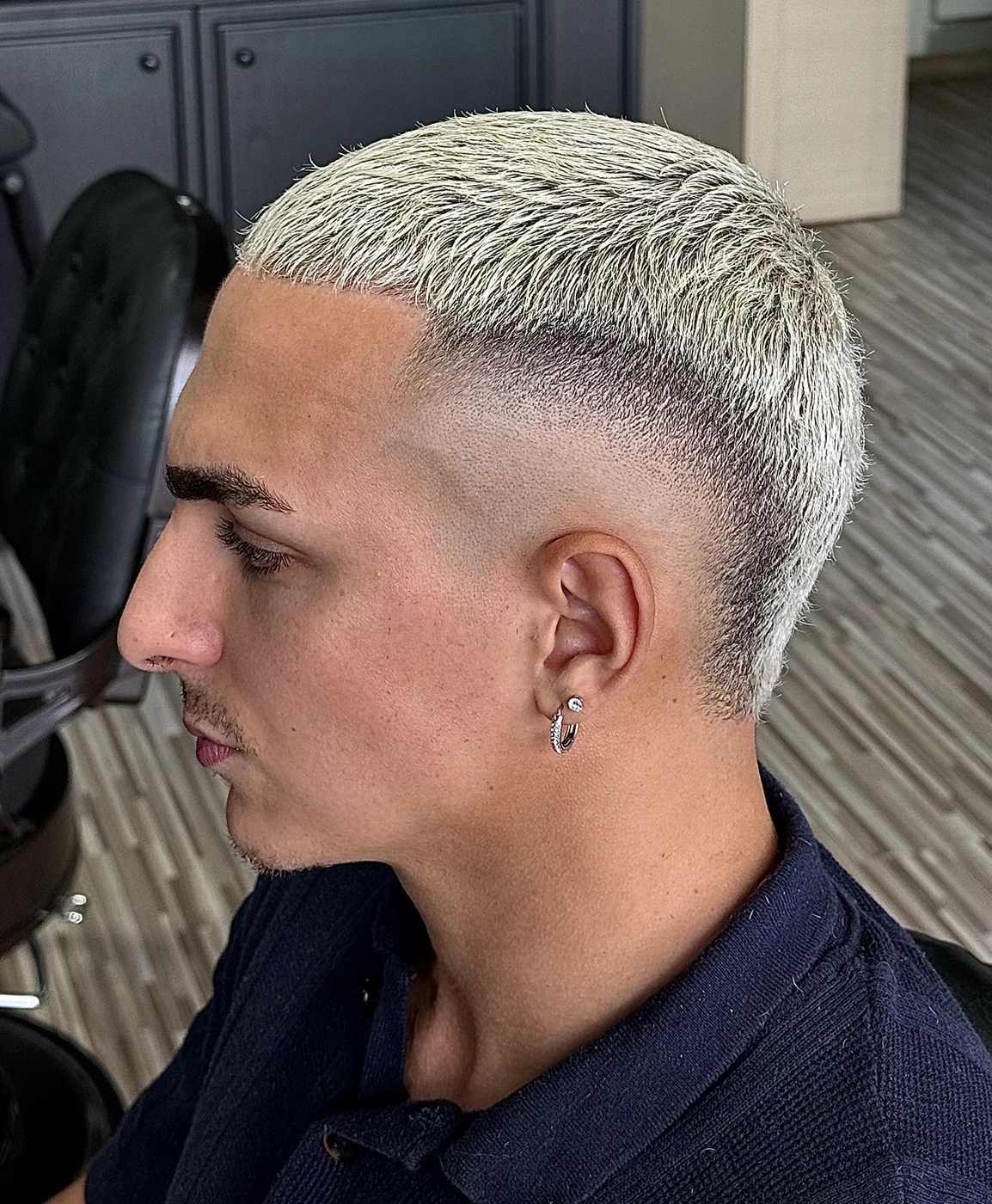 Taglio corto con sfumatura