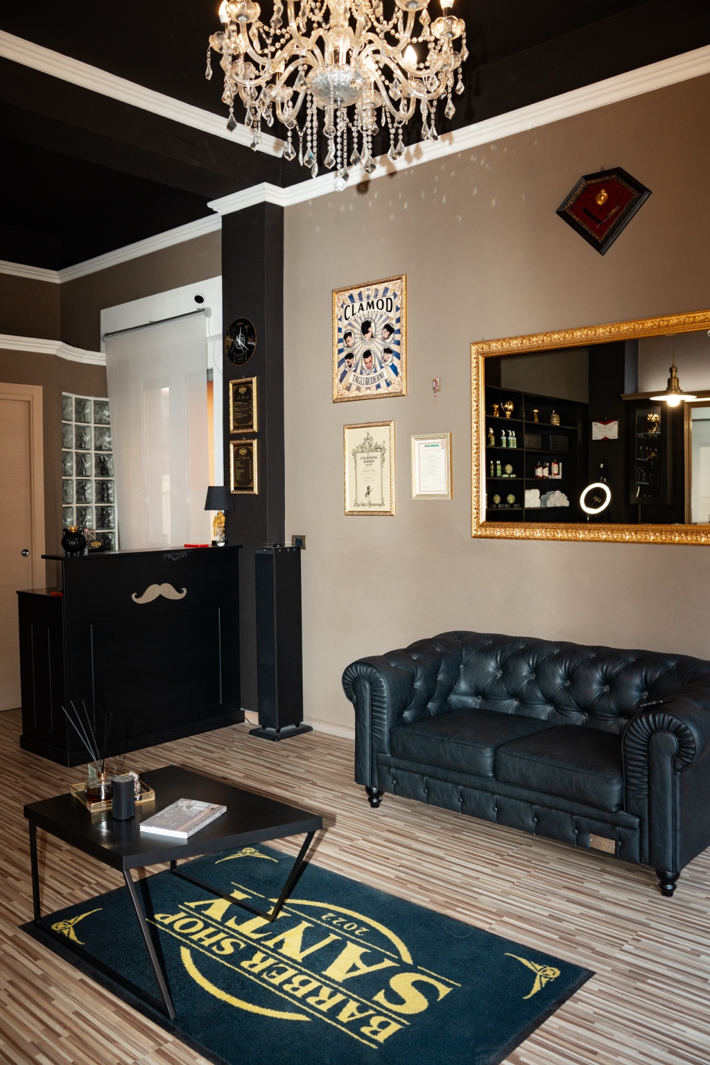 Area relax del Santy Barber Shop