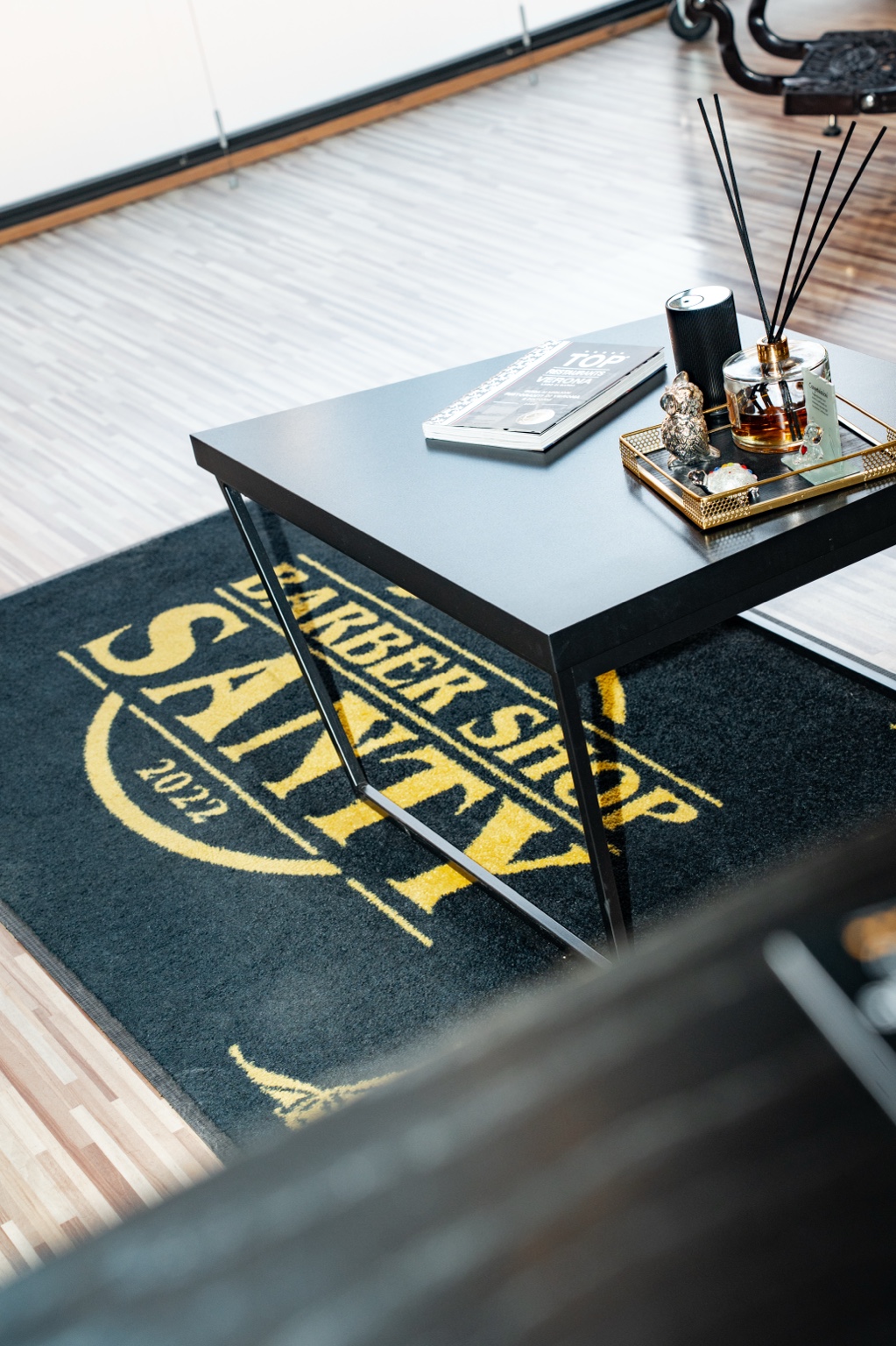 Poltrona barber del Santy Barber Shop